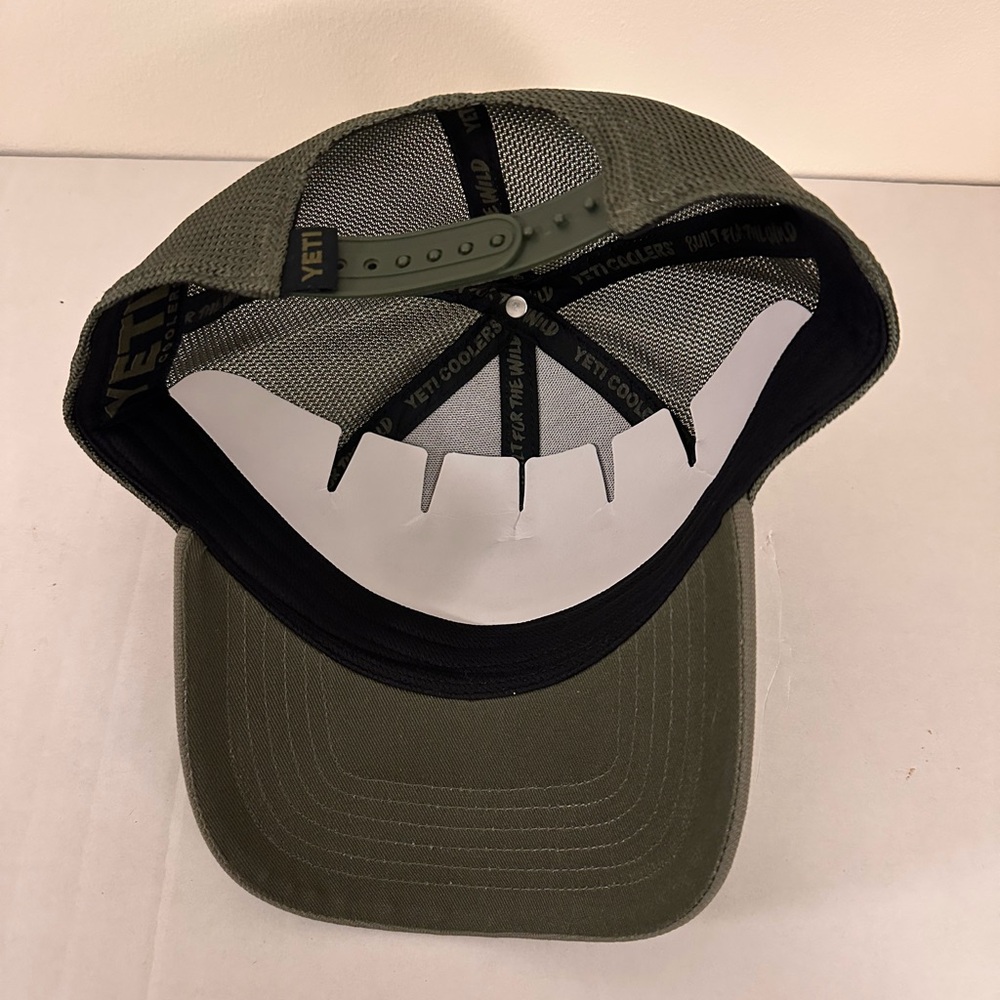 Yeti Patch Trucker Hat - Olive on Olive - Picture 2 of 4